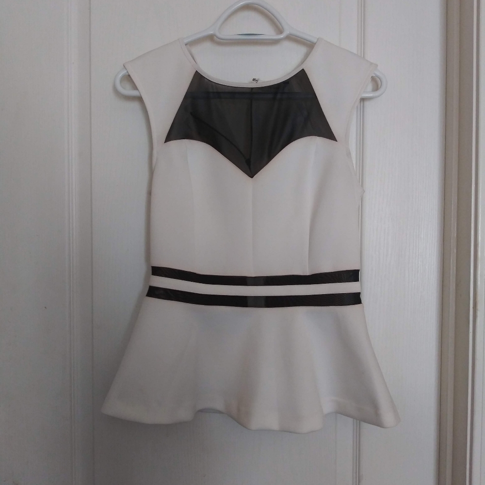 Guess Peplum Waist Top